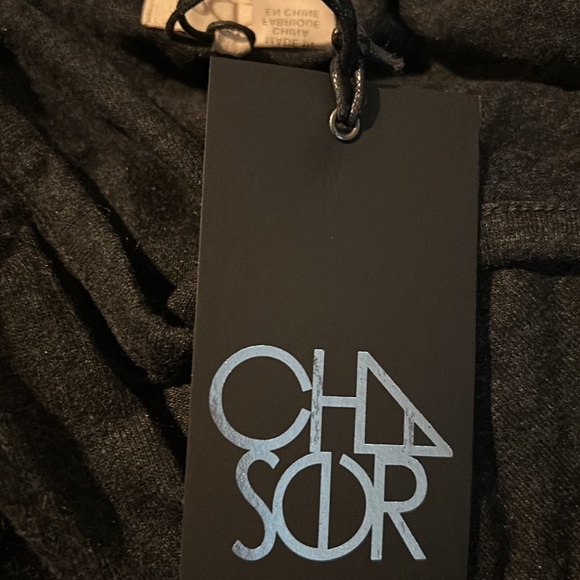 NWT, Chaser, Women’s Mini Dress Jersey, Drawstring Bell Sleeve Mini Dress - Picture 5 of 5